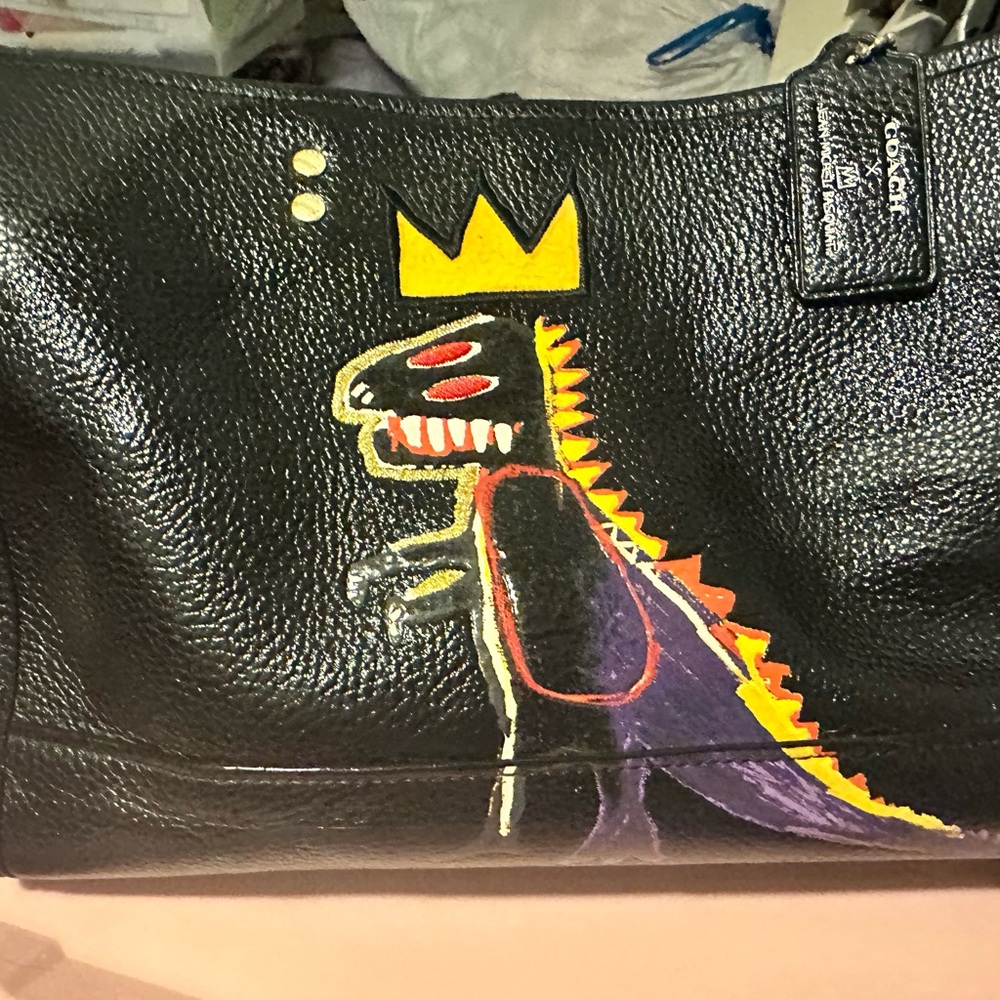 Coach X Jean Michel Basquiat Dempsey Carryall
